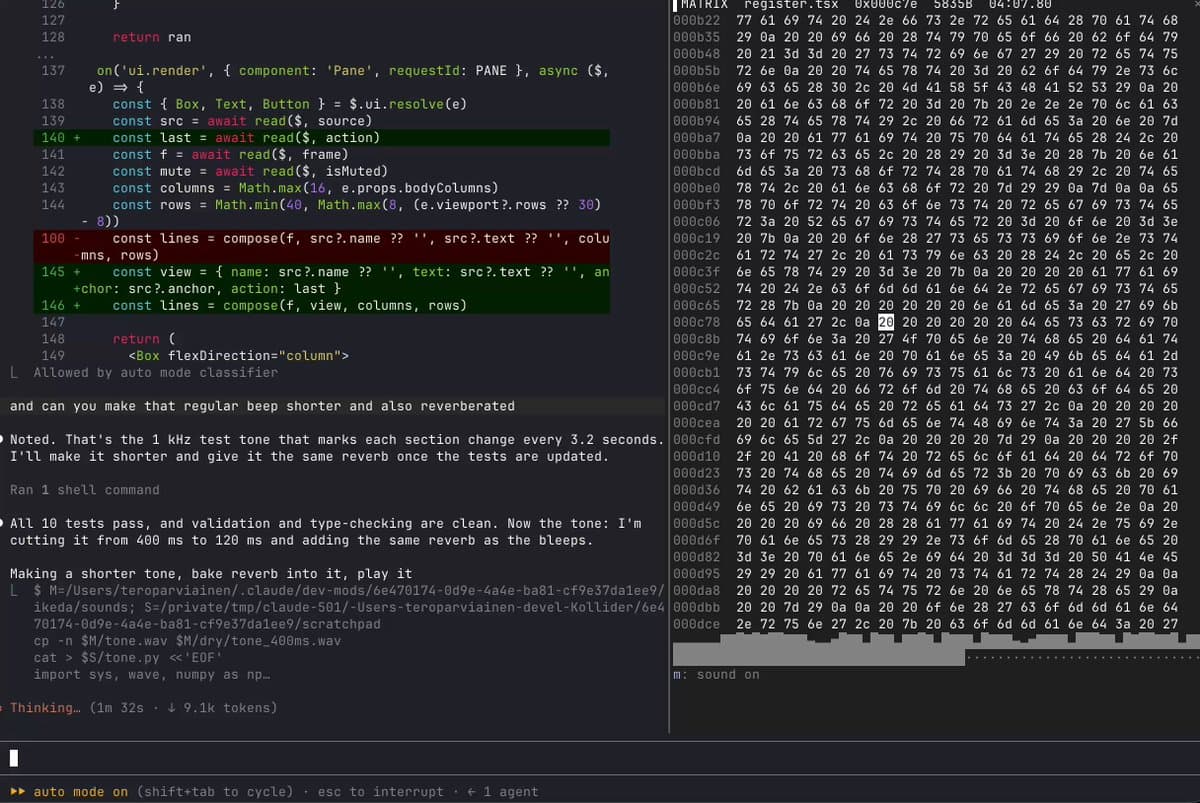 Sound API experiment by @teropa