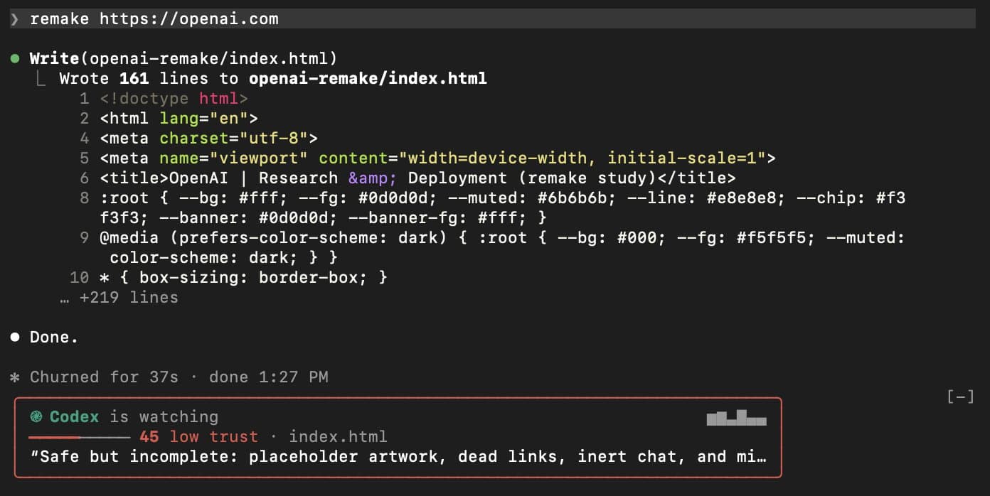 Codex is watching by @876pol