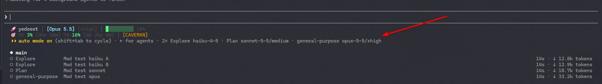 Sub-agent model indicator by @iyedoost